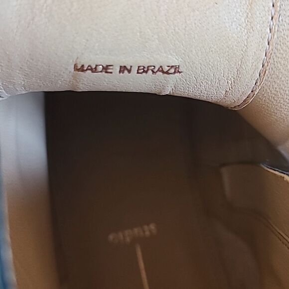 Black Suede Studio DREA PLATFORM BOOT LEATHER Color Black & Honey Size 10.5 - Picture 14 of 14